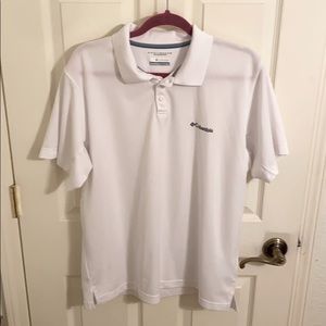 White Columbia Sport Polo